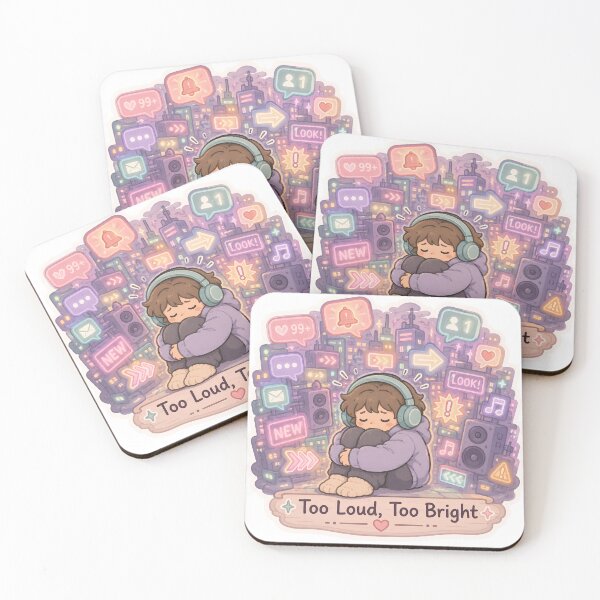Item preview, Noise Storm – Sensory Overload designed and sold by Dewer Shop.