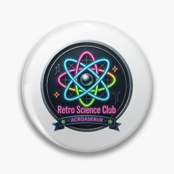 Item preview, Retro Science Club Logo designed and sold by Monem-RASH.