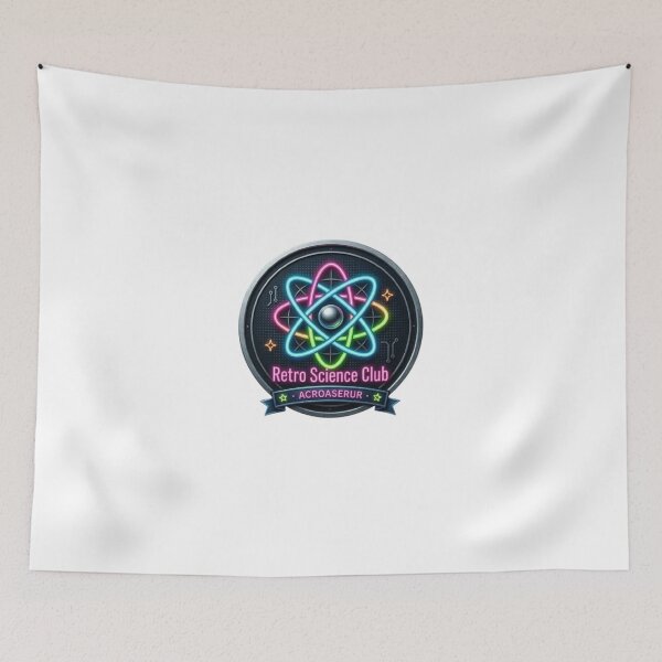 Item preview, Retro Science Club Logo designed and sold by Monem-RASH.