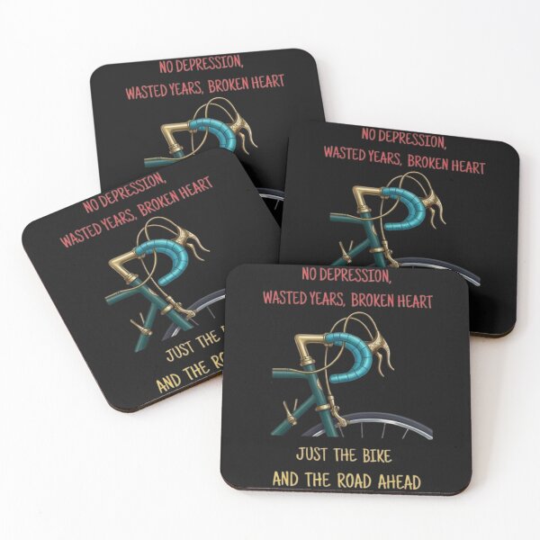 Item preview, Just the Bike and the Road Ahead - Cycling Therapy designed and sold by Stefanrajzer.