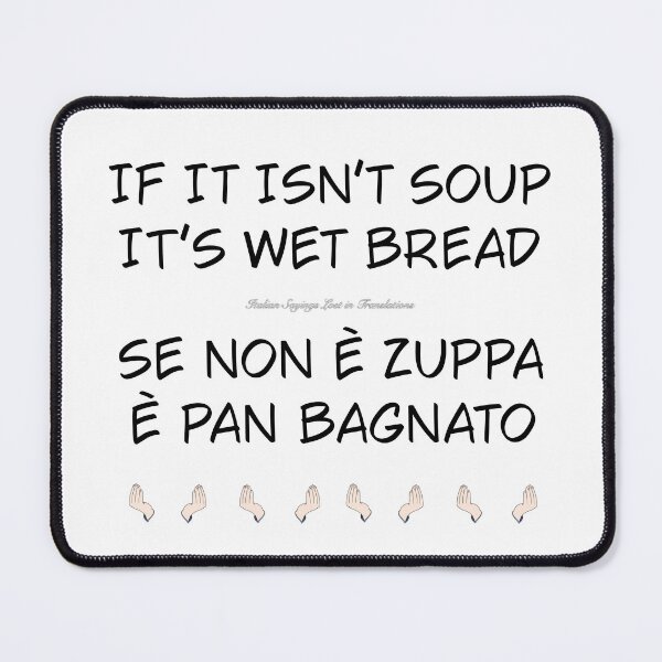 Item preview, Italian sayings modi di dire designed and sold by Order42.