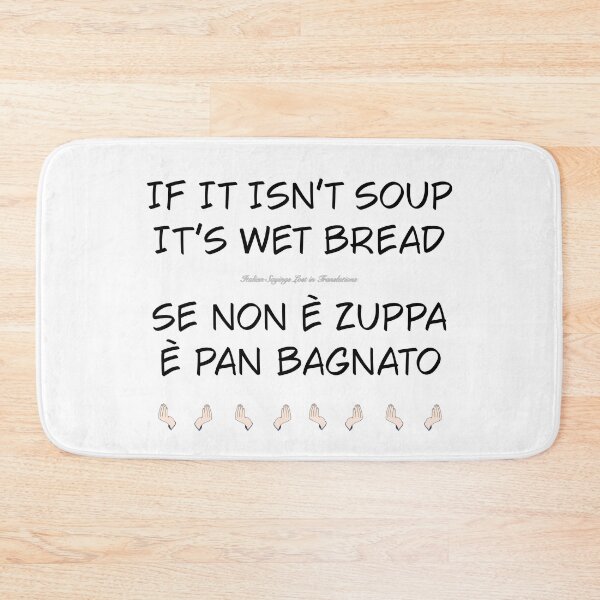 Item preview, Italian sayings modi di dire designed and sold by Order42.