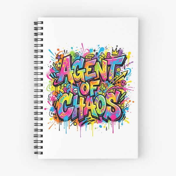 Item preview, Agent of Chaos – Colorful Graffiti Street Art designed and sold by Spreesnake Design .
