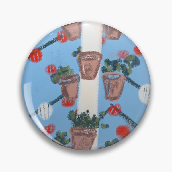 Item preview, Feria de Abril Lanterns & Flower Pots | Seville Fair Illustration designed and sold by Tropical Blood.