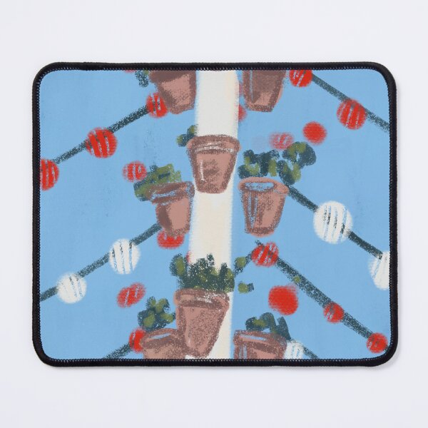 Item preview, Feria de Abril Lanterns & Flower Pots | Seville Fair Illustration designed and sold by Tropical Blood.