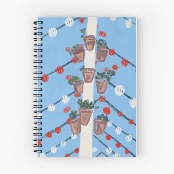 Item preview, Feria de Abril Lanterns & Flower Pots | Seville Fair Illustration designed and sold by Tropical Blood.
