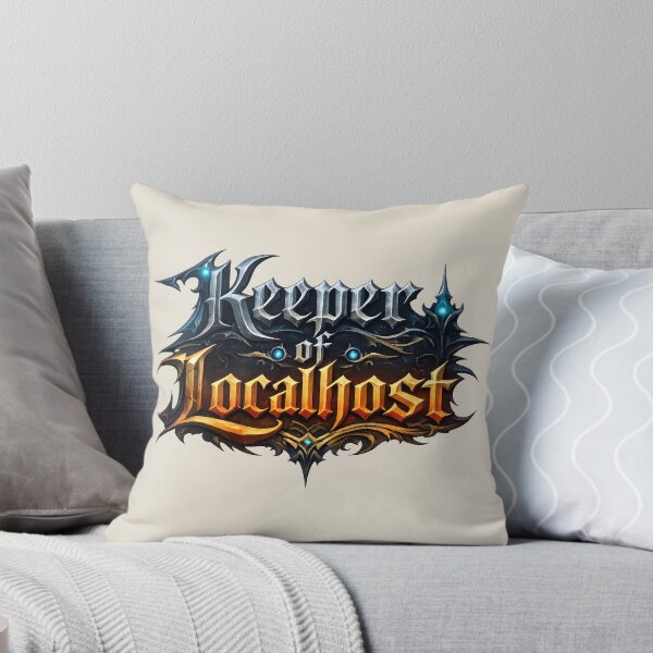 Item preview, Keeper of Localhost – Fantasy Programmer Design designed and sold by Nerd Romance Café.