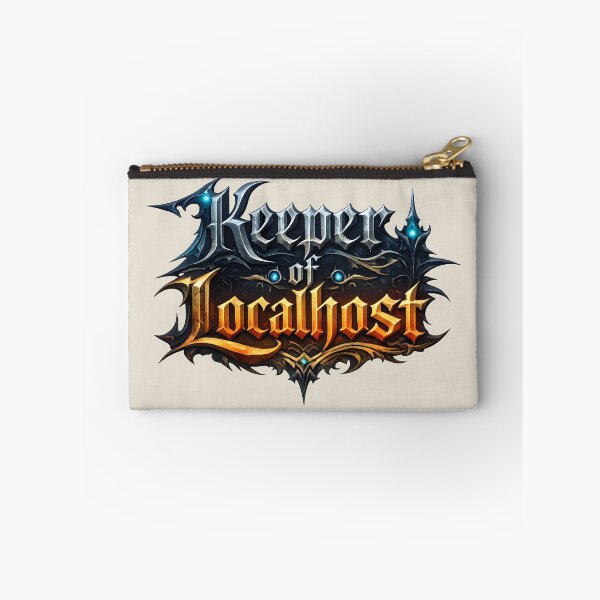 Item preview, Keeper of Localhost – Fantasy Programmer Design designed and sold by Nerd Romance Café.