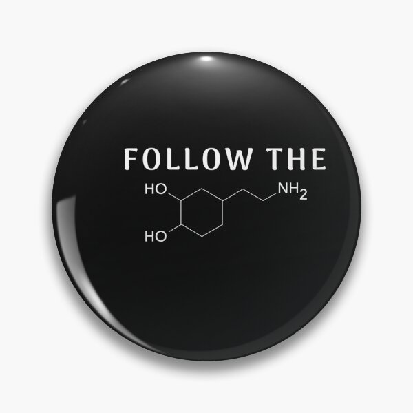 Item preview, Follow the Dopamine Chemical Structure Funny Science Mental Comfort Colors designed and sold by FrankIsabel.