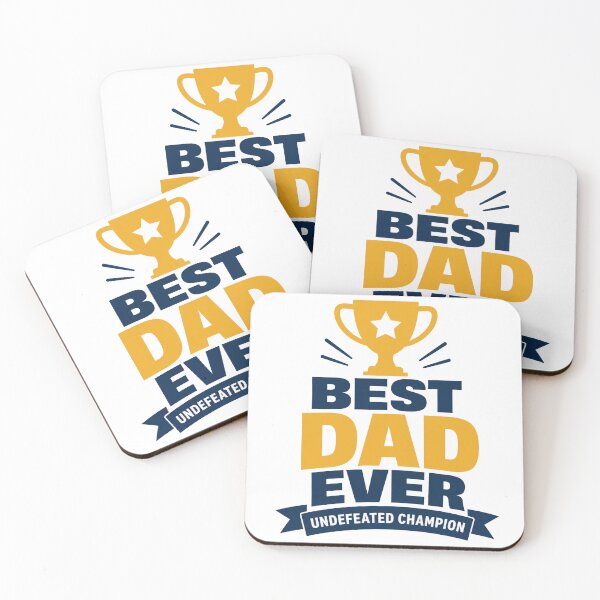 Item preview, Best Dad Ever Undefeated Champion Father’s Day Design designed and sold by MAF_Merch.