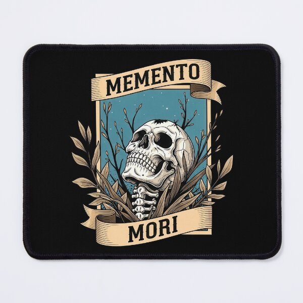 Item preview, Memento Mori Skull Frame with Dead Leaves designed and sold by nuel-art.