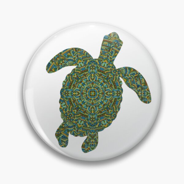 Item preview, Turtle Mandala Silhouette designed and sold by Always Wanted.
