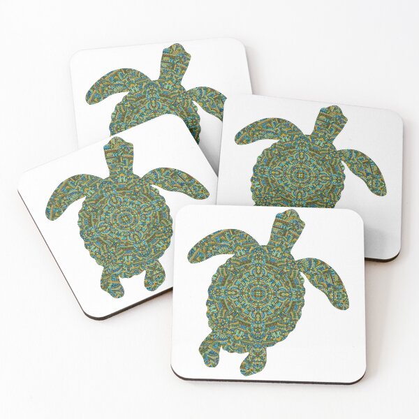 Item preview, Turtle Mandala Silhouette designed and sold by Always Wanted.