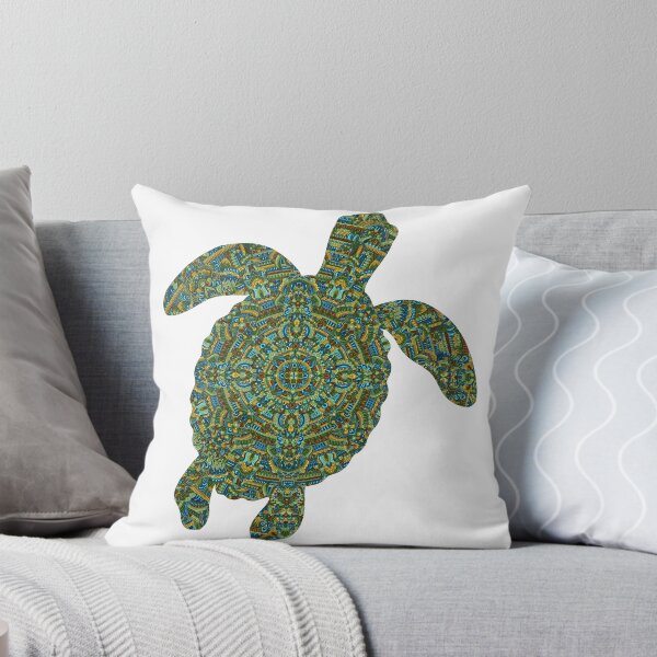 Item preview, Turtle Mandala Silhouette designed and sold by Always Wanted.