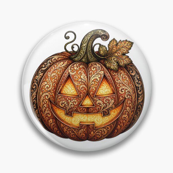 Item preview, Ornage Jack-o-Lantern designed and sold by PaintedbyCarol.