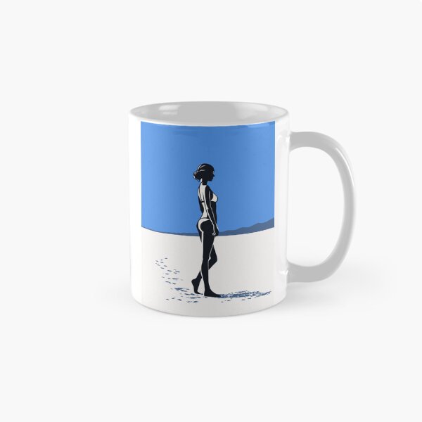 Artikelvorschau, Minimalistische Bikini-Frauen-Kunst, zeitgenössischer Strandfiguren-Druck entworfen und verkauft von Studio pod Burom.