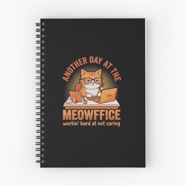 Item preview, Another Day At The Meowffice Funny Corporate Cat Retro Humor designed and sold by AdyKurniawan.