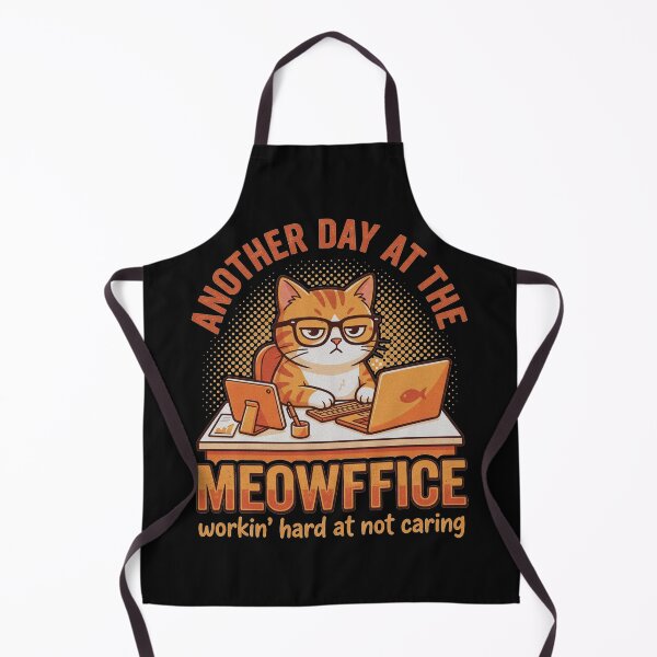 Item preview, Another Day At The Meowffice Funny Corporate Cat Retro Humor designed and sold by AdyKurniawan.