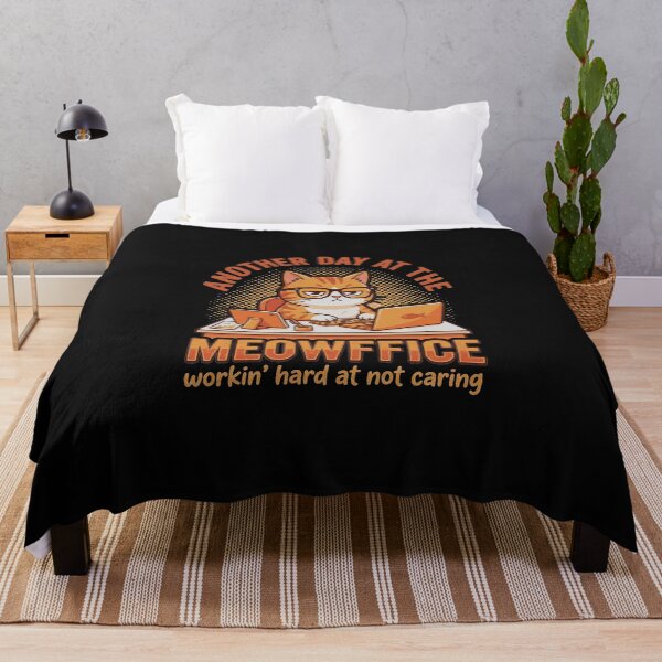 Item preview, Another Day At The Meowffice Funny Corporate Cat Retro Humor designed and sold by AdyKurniawan.