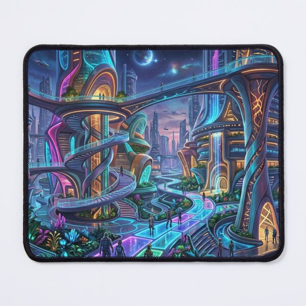 Item preview, Neon utopia of the future designed and sold by Sigtrix.
