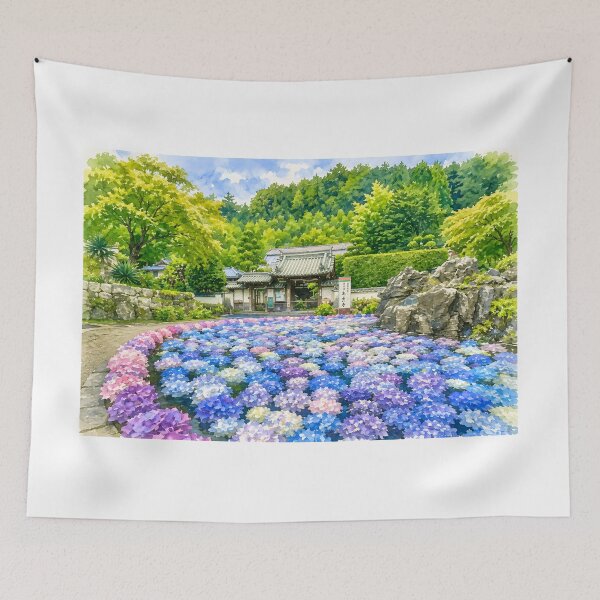 Item preview, Kyuan-ji Temple, Osaka designed and sold by HOMETOWN86.