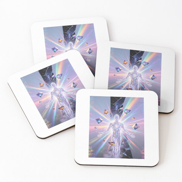 Item preview, Futuristic artwork man and diamonds designed and sold by carlsmart1.