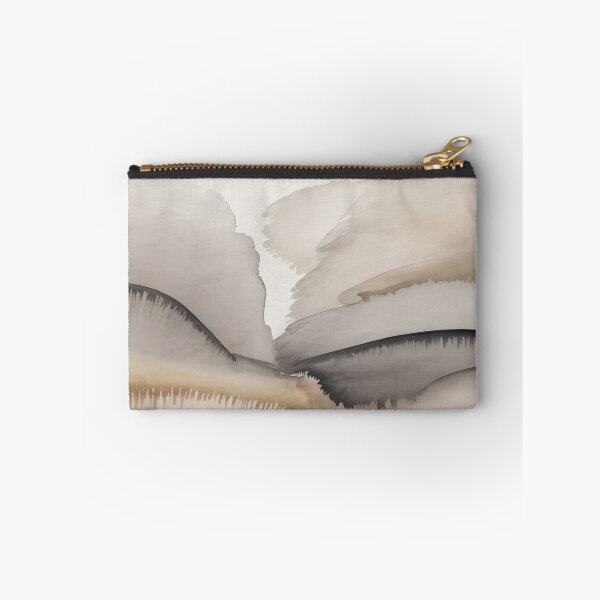 Item preview, Neutral Foggy Watercolor Wash Art – Minimalist Beige Abstract Wall Decor designed and sold by Tamas Das.