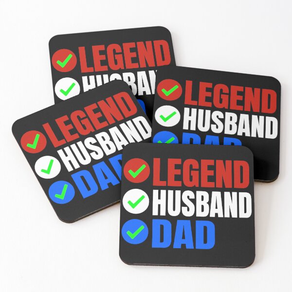 Item preview, Legend Husband Dad Funny Father’s Day Checklist Design designed and sold by MAF_Merch.