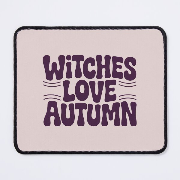 Item preview, Witches Love Autumn Cute Witchy Fall Aesthetic Typography designed and sold by Raw Tigers.