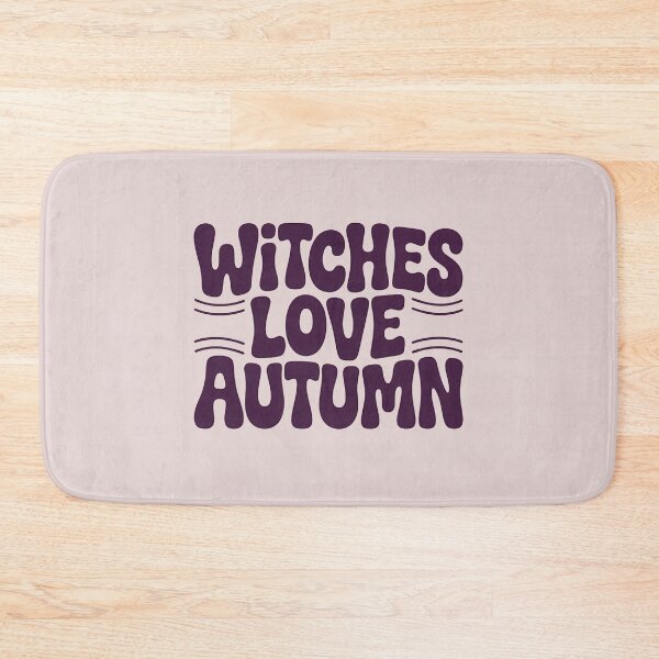 Item preview, Witches Love Autumn Cute Witchy Fall Aesthetic Typography designed and sold by Raw Tigers.