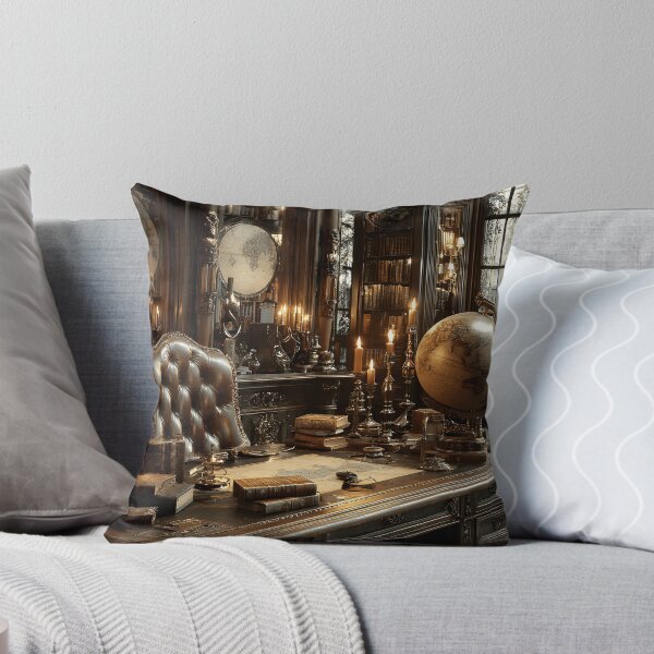 Item preview, Dark Academia Globe Print, Antique Brass Globe Old Maps Wall Art, Victorian Explorer Study Decor designed and sold by ObscuraWallArt.