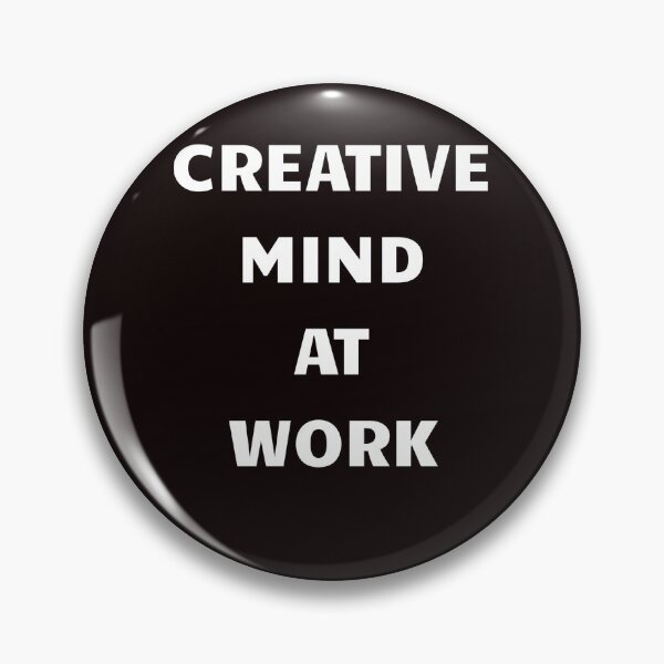 Item preview, Creative Mind At Work – Funny Creative Thinker Design designed and sold by Nikoverse.