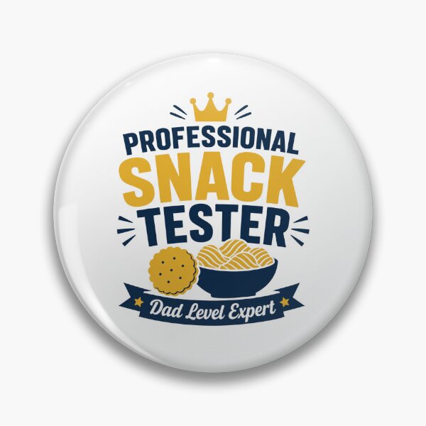 Item preview, Professional Snack Tester Dad Level Expert Funny Father’s Day Design designed and sold by MAF_Merch.