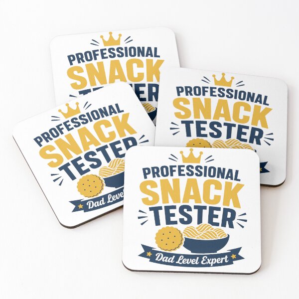 Item preview, Professional Snack Tester Dad Level Expert Funny Father’s Day Design designed and sold by MAF_Merch.