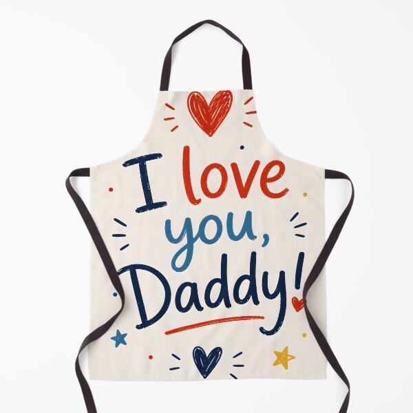 Item preview, I Love You, Daddy! – Cute Handwritten Father’s Day Typography designed and sold by blankTeeShirt.