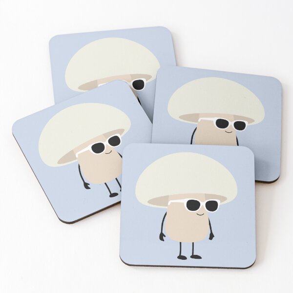 Item preview, Mushroom white Flat designed and sold by White Rim Mates.