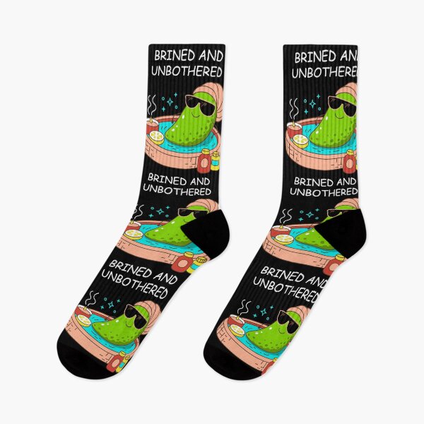 Item preview,  Brined and Unbothered  Fun Spa with Pickle designed and sold by Skryp-art.