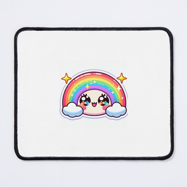 Item preview, Kawaii Rainbow Sticker designed and sold by PastelPawsArt.