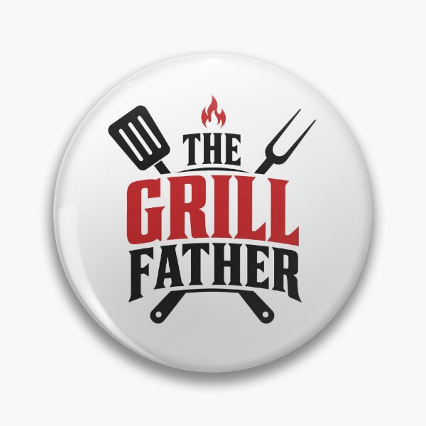 Item preview, The Grill Father Funny BBQ Dad Father’s Day Design designed and sold by MAF_Merch.