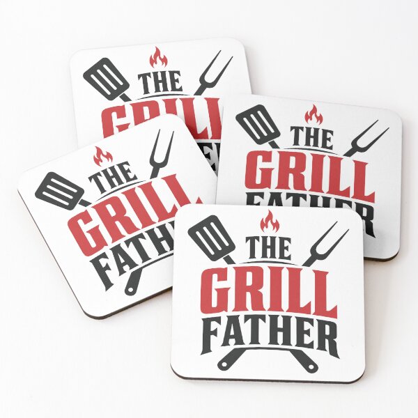 Item preview, The Grill Father Funny BBQ Dad Father’s Day Design designed and sold by MAF_Merch.