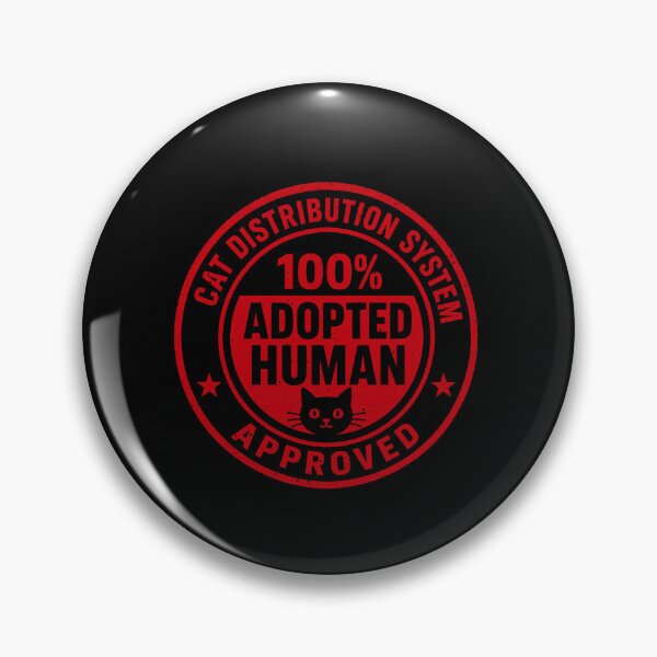 Item preview, Approved Human Cat Distribution Stamp designed and sold by elderberry.