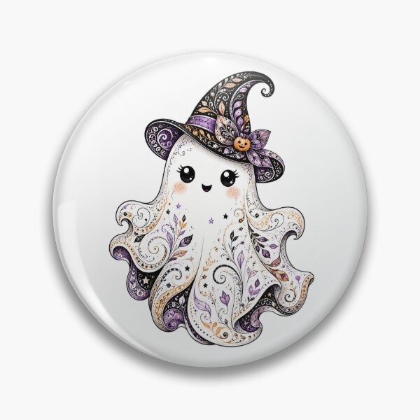 Item preview, Whimsical Ghost designed and sold by PaintedbyCarol.