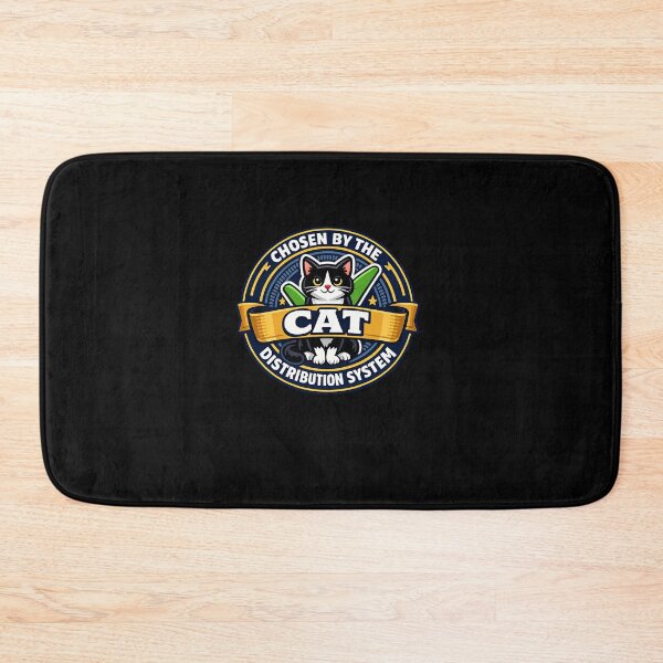 Item preview, Cat Distribution System Feline Adoption Humor designed and sold by elderberry.