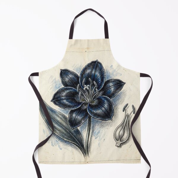 Item preview, Midnight Herbarium II – Eclipse Lily designed and sold by Roberta Calabrese.