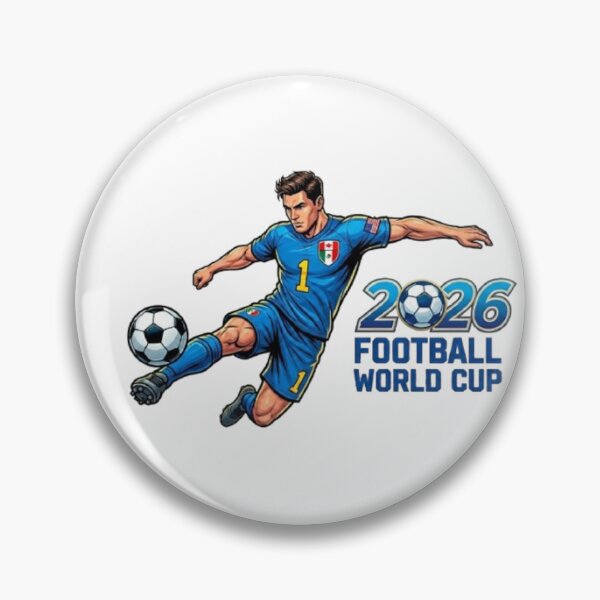 Item preview, 2026 World Cup: Dynamic Footballer Illustration designed and sold by CHRIST5000.