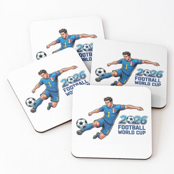 Item preview, 2026 World Cup: Dynamic Footballer Illustration designed and sold by CHRIST5000.