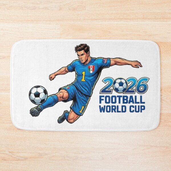 Item preview, 2026 World Cup: Dynamic Footballer Illustration designed and sold by CHRIST5000.