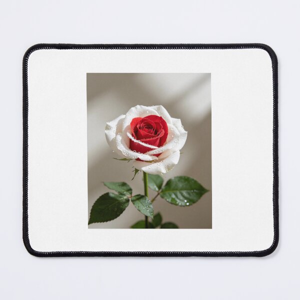 Item preview, Beautiful rose white and red designed and sold by carlsmart1.