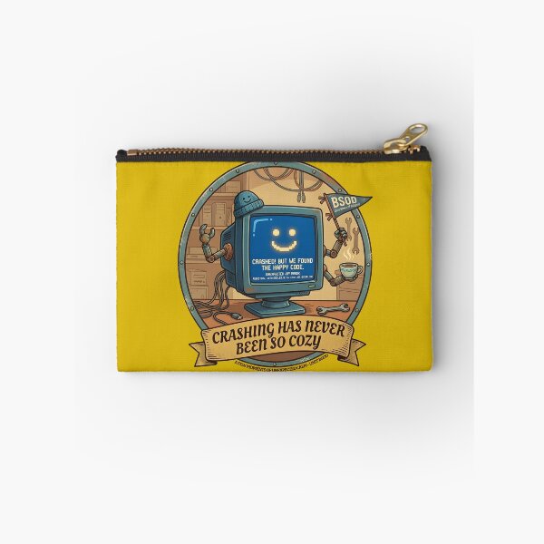 Item preview, Funny Blue Screen of Death Retro Computer designed and sold by BUTTER7FLY.