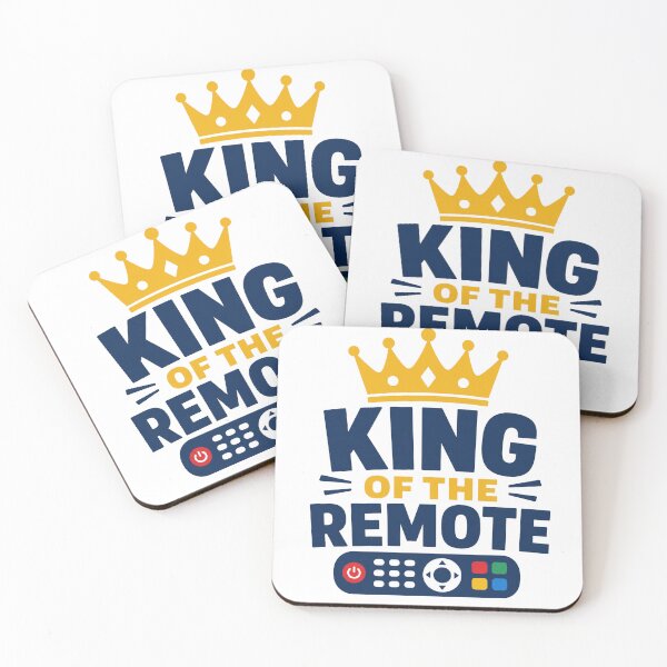 Item preview, King of the Remote Funny Dad Father’s Day Design designed and sold by MAF_Merch.